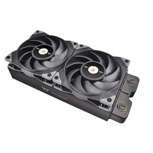 Thermaltake TOUGHFAN 12 Carcasa del ordenador Ventilador 12 cm Negro 2 pieza(s)