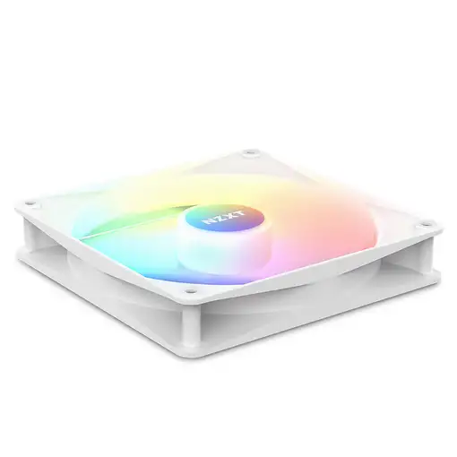 NZXT F120 Core RGB Carcasa del ordenador Ventilador 12 cm Blanco 3 pieza(s)
