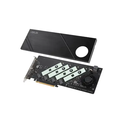ASUS Hyper M.2 x16 Gen5 Card tarjeta y adaptador de interfaz Interno