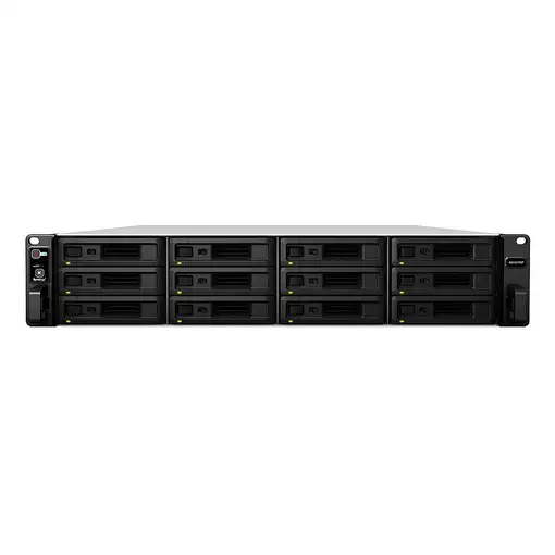 Synology RX1217RP unidad de disco multiple 0 TB Bastidor (2U) Negro, Gris