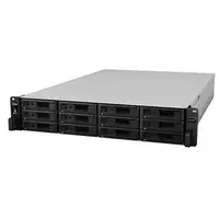 Synology RX1217RP unidad de disco multiple 0 TB Bastidor (2U) Negro, Gris