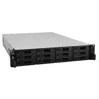 Synology RX1217RP unidad de disco multiple 0 TB Bastidor (2U) Negro, Gris