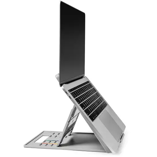 Kensington Elevador y soporte enfriador ergonómico y ajust. para portátiles hasta