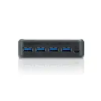 ATEN Switch de periféricos USB 3.2 Gen1 de 4 x 4 puertos