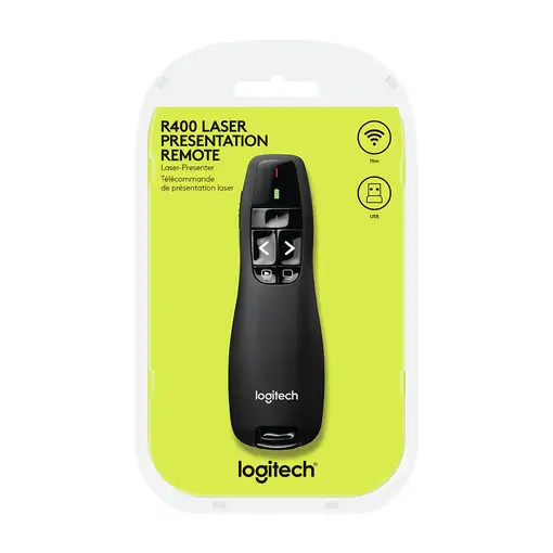 Logitech 910-001356 apuntador inalámbricos RF Negro