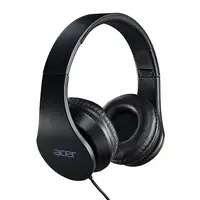 Acer AHW115 Auriculares Alámbrico Diadema Llamadas/Música Negro
