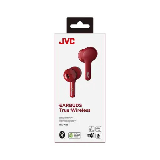 JVC HA-A8T-R Auriculares True Wireless Stereo (TWS) Dentro de oído Música Bluetoot