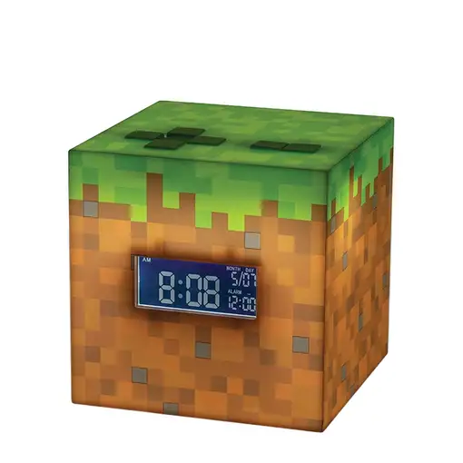 Paladone PP6733MCF despertador Reloj despertador digital Marrón, Verde