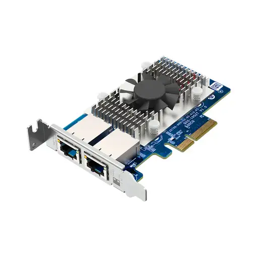 QNAP QXG-10G2T adaptador y tarjeta de red Interno Ethernet 10000 Mbit/s