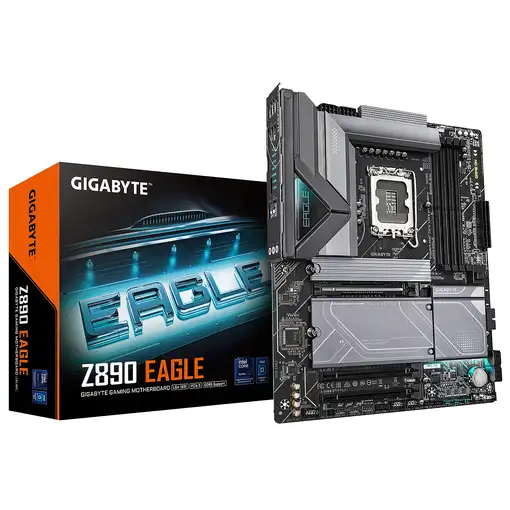 GIGABYTE Z890 EAGLE Placa Base - Compatible con CPUs Intel Core Ultra (Serie 2), V