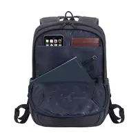 Rivacase 7760 39,6 cm (15.6") Funda tipo mochila Negro