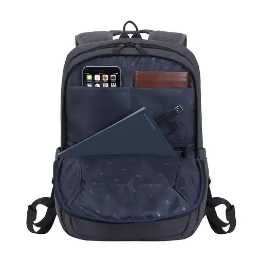 Rivacase 7760 39,6 cm (15.6") Funda tipo mochila Negro