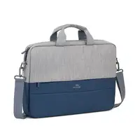 Rivacase 7532 39,6 cm (15.6") Maletín Azul, Gris