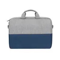 Rivacase 7532 39,6 cm (15.6") Maletín Azul, Gris