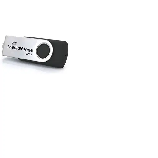 MediaRange MR1952 unidad flash USB 32 GB USB Tipo C 3.2 Gen 1 (3.1 Gen 1) Negro, P