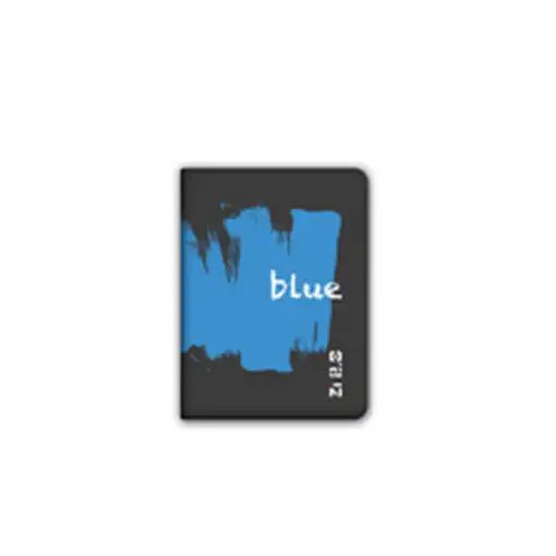 Ziron ZX007 funda para tablet 17,8 cm (7") Folio Negro, Azul