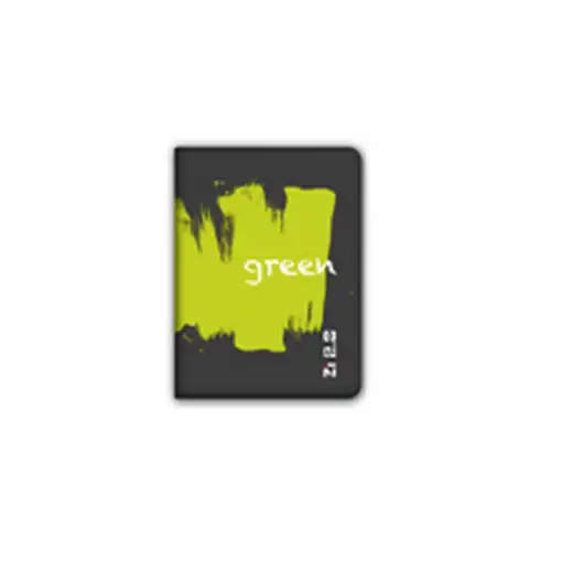 Ziron ZX010 funda para tablet 17,8 cm (7") Folio Negro, Verde