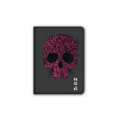 Ziron ZR195 funda para tablet 17,8 cm (7") Folio Negro, Rosa