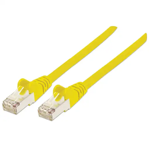 Intellinet 350488 cable de red Amarillo 1,5 m Cat6a S/FTP (S-STP)