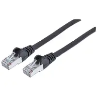 Intellinet 3m CAT6a S/FTP cable de red Negro S/FTP (S-STP)