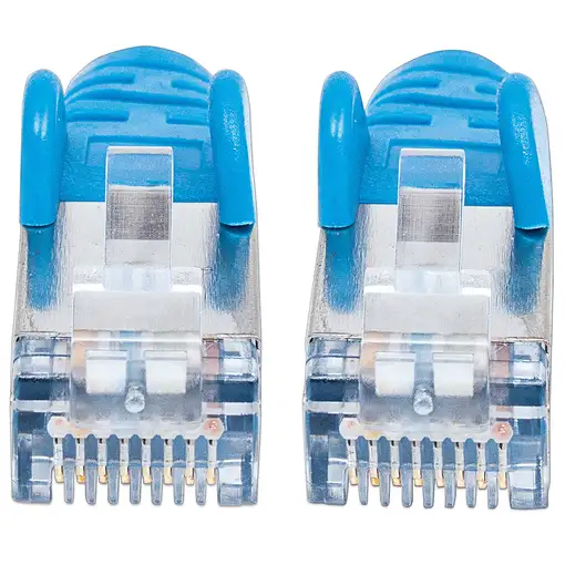 Intellinet CAT 6, S/FTP, 0.5 m cable de red Azul 0,5 m Cat6 S/FTP (S-STP)