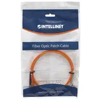 Intellinet 2m LC/ST, 50/125um Cable de fibra óptica e InfiniBand Naranja