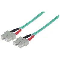 Intellinet 751025 Cable de fibra óptica e InfiniBand 1 m SC Color aguamarina