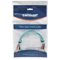 Intellinet 751025 Cable de fibra óptica e InfiniBand 1 m SC Color aguamarina