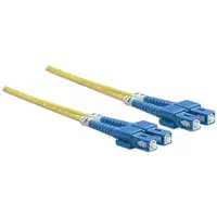 Intellinet 470636 Cable de fibra óptica e InfiniBand 5 m SC Amarillo