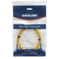 Intellinet 470636 Cable de fibra óptica e InfiniBand 5 m SC Amarillo