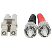 Intellinet 751124 Cable de fibra óptica e InfiniBand 3 m ST LC Color aguamarina