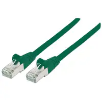 Intellinet 735223 cable de red Verde 0,5 m Cat6 S/FTP (S-STP)