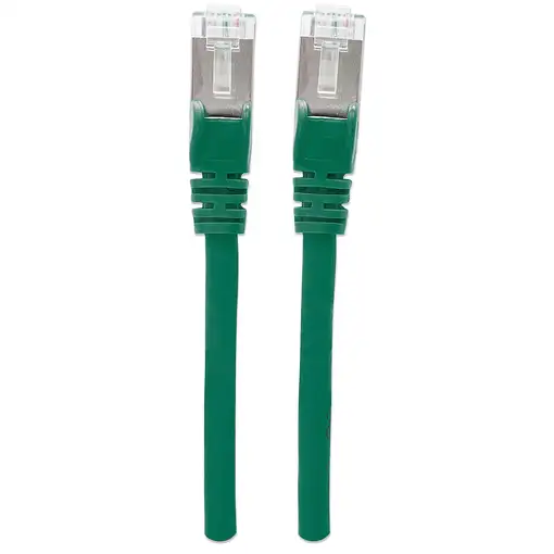 Intellinet 735223 cable de red Verde 0,5 m Cat6 S/FTP (S-STP)