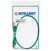 Intellinet 735223 cable de red Verde 0,5 m Cat6 S/FTP (S-STP)