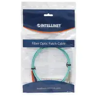Intellinet 751117 Cable de fibra óptica e InfiniBand 1 m ST LC Color aguamarina