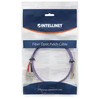Intellinet 750936 Cable de fibra óptica e InfiniBand 3 m LC SC Violeta