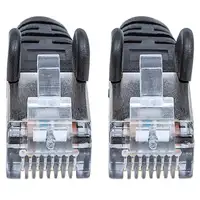 Intellinet 5m Cat6A S/FTP cable de red Negro S/FTP (S-STP)