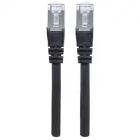 Intellinet 5m Cat6A S/FTP cable de red Negro S/FTP (S-STP)