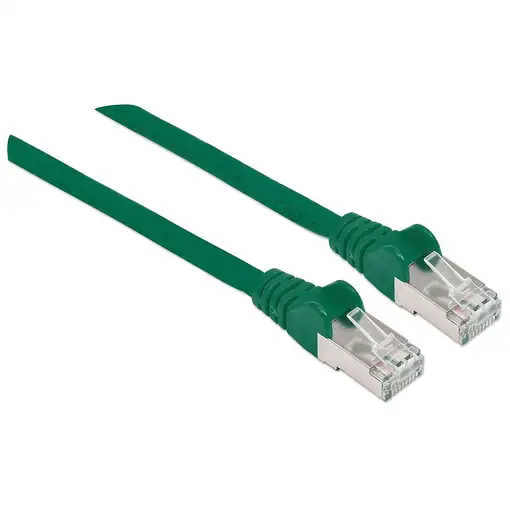 Intellinet 350624 cable de red Verde 2 m Cat6a S/FTP (S-STP)
