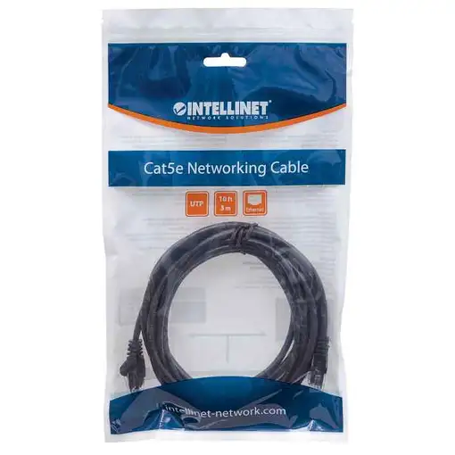 Intellinet Cable de red, Cat5e, UTP