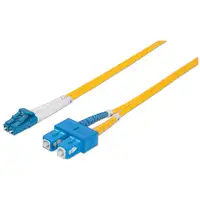 Intellinet 473965 Cable de fibra óptica e InfiniBand 1 m LC SC Amarillo