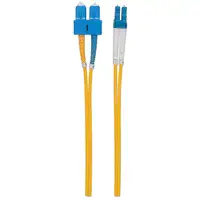 Intellinet 473965 Cable de fibra óptica e InfiniBand 1 m LC SC Amarillo
