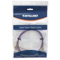 Intellinet 750875 Cable de fibra óptica e InfiniBand 1 m LC Violeta