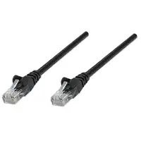 Intellinet Cat6A, SFTP, 0.25m cable de red Negro 0,25 m S/FTP (S-STP)