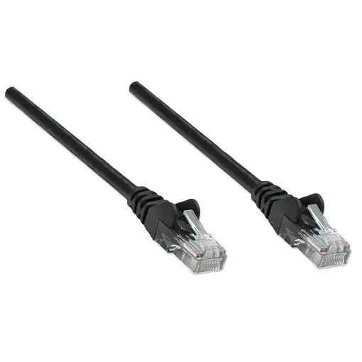 Intellinet Cat6A, SFTP, 0.25m cable de red Negro 0,25 m S/FTP (S-STP)