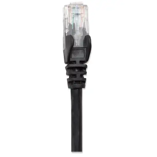Intellinet Cat6A, SFTP, 0.25m cable de red Negro 0,25 m S/FTP (S-STP)