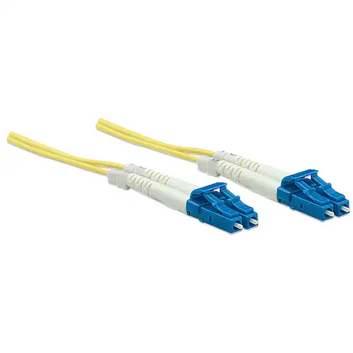 Intellinet 516792 Cable de fibra óptica e InfiniBand 5 m LC Amarillo