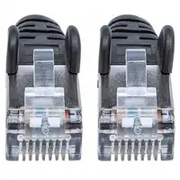 Intellinet 740876 cable de red Negro 3 m Cat7 S/FTP (S-STP)