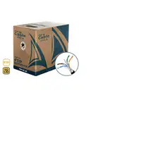 Phasak Bobina de cable de red FTP Cat.6 exterior CCA AWG23 100 m – PHR 671