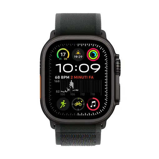 Apple Watch Ultra 2 OLED 49 mm Digital 410 x 502 Pixeles Pantalla táctil 4G Negro